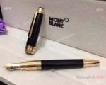 Mont Blanc Meisterstuck Black Gold Fountain pen Replica_th.jpg